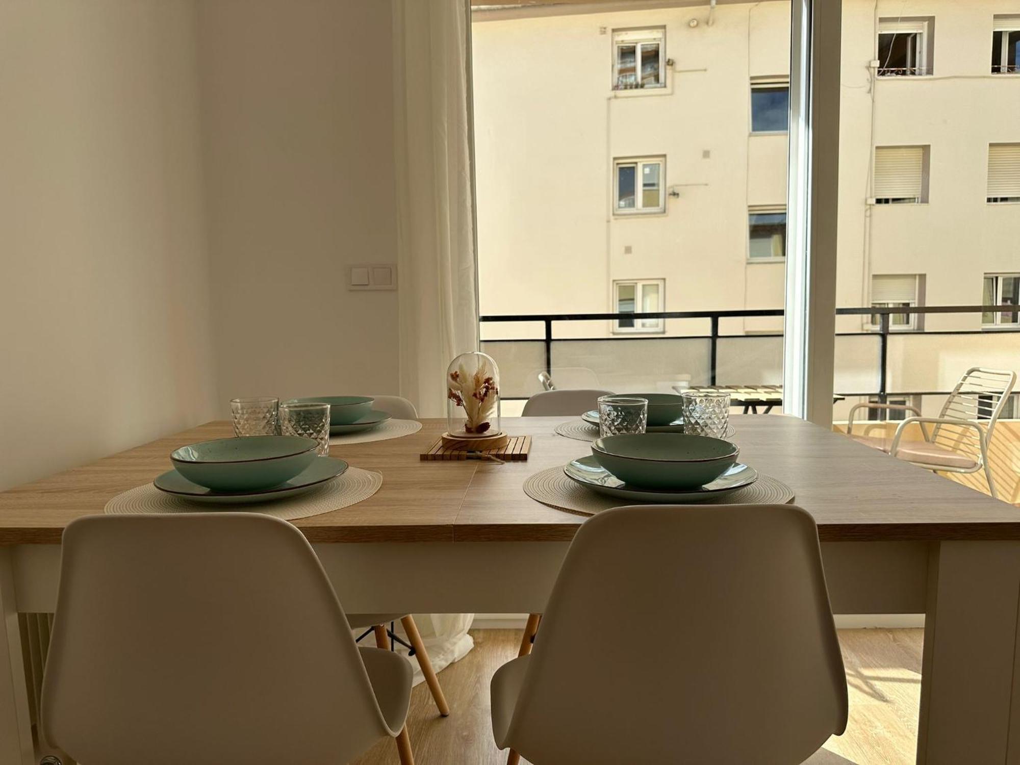 Apartamento Centrico Alba Santander Bagian luar foto